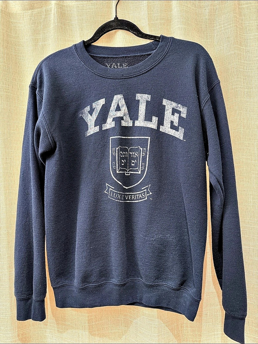 Yale sweatshirt Graphic in Blue Size Small
